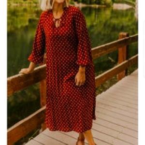 Roolee Moby Red Dress